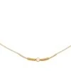 Collier Barre (blanc) -Jollia Soldes Magasin collier barre email blanc 1