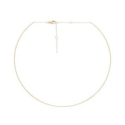 Collier Choker Lisse (plaqué Or)
