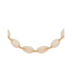Collier Coquillages Surfeur (plaqué Or) -Jollia Soldes Magasin collier coquillage blanc plage