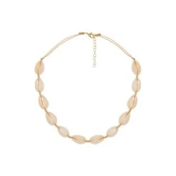 Collier Coquillages Surfeur (plaqué Or)