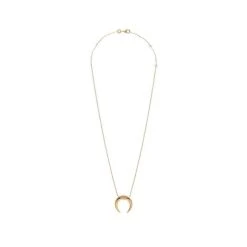 Collier Corne (plaqué Or) -Jollia Soldes Magasin collier corne plaque or