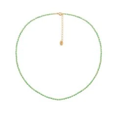 Collier Pierres Fines (chrysoprase)