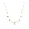 Collier Fine Goutte (plaqué Or) -Jollia Soldes Magasin collier goutte 1