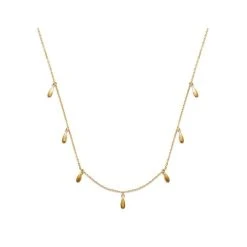 Collier Fine Goutte (plaqué Or)