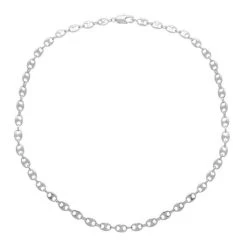Collier Grains De Café (argent)