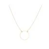 Collier Long Cercle (doré) -Jollia Soldes Magasin collier long cercle dore