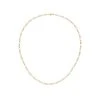 Collier Gourmette (plaqué Or) -Jollia Soldes Magasin collier maille gourmette or