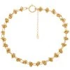 Collier Maillons Noué (doré) -Jollia Soldes Magasin collier maillon noeud dore viadoli 1