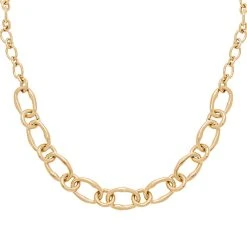 Collier Maillons Irreguliers (doré)