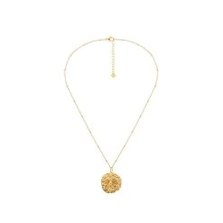 Collier Signe Astro Au Choix (doré) -Jollia Soldes Magasin collier medaille astro dore 1