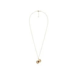Collier Médaillon étoile Et Strass (doré) -Jollia Soldes Magasin collier medaille dore strass1