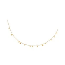 Collier Mini Pastilles (doré)