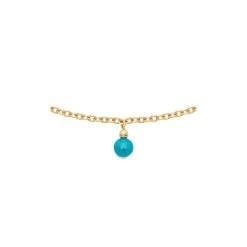 Collier Pierre Suspendues (apatite) -Jollia Soldes Magasin collier pampilles perles fines bleues 2