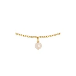 Collier Pierre Suspendues (pierre Du Soleil) -Jollia Soldes Magasin collier pampilles perles fines rose