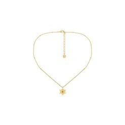 Collier Pendentif Astral (zircon Vert) -Jollia Soldes Magasin collier pendentif etoile zircon vert 1