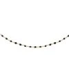 Collier Petites Perles émaillées Noires (doré) -Jollia Soldes Magasin collier perle emaillee noir
