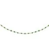 Collier Petites Perles émaillées Vertes (doré) -Jollia Soldes Magasin collier perle emaillee vert
