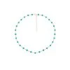 Collier Pierres Fines (turquoise) -Jollia Soldes Magasin collier perles fine bleues dore 1 1