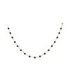 Collier Perles Fines Noires (doré) -Jollia Soldes Magasin collier perles fines noires 2