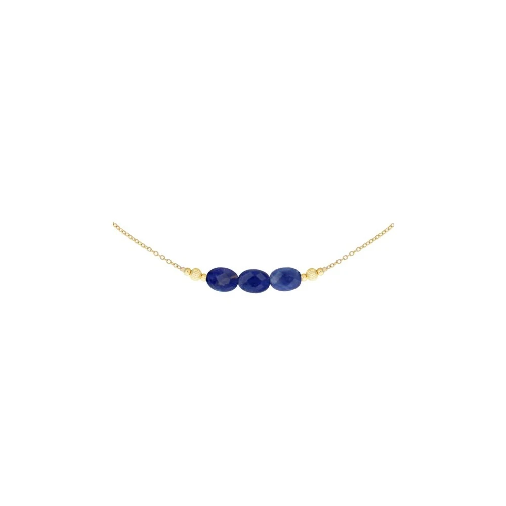 Collier Pierres Et Perles (sodalite) 4 Collier Pierres Et Perles (sodalite) – Image 2
