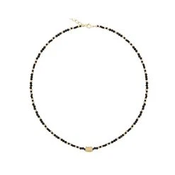 Collier Perles (onyx/noir)