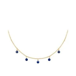 Collier Pierre Suspendues (lapis Lazuli)