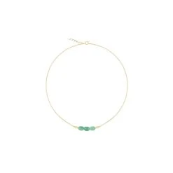 Collier Pierres Et Perles (aventurine)