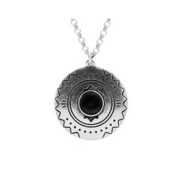 Collier Cercle Et Pierre (agate)