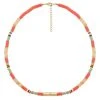 Collier Grigri Summer (multicolore) -Jollia Soldes Magasin collier rose tube dore