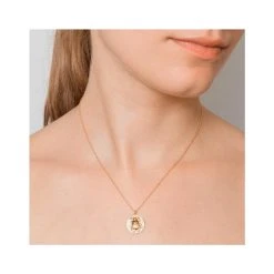 Collier Scarabée (plaqué Or) -Jollia Soldes Magasin collier scarabee