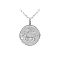 Collier Signe Astro Bélier (argent) -Jollia Soldes Magasin collier signe astro belier argente 1