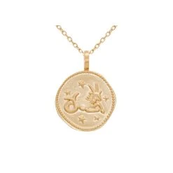 Collier Signe Astro Capricorne (plaqué Or) -Jollia Soldes Magasin collier signe astro capricorne 3