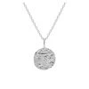Collier Signe Astrologique Gémeaux (argent) -Jollia Soldes Magasin collier signe astro gemeaux argent 1