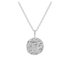 Collier Signe Astrologique Gémeaux (argent)