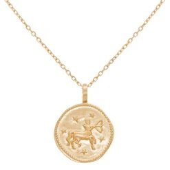 Collier Signe Astro Sagittaire (plaqué Or)