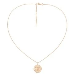 Collier Signe Astro Scorpion à Graver (plaqué Or) -Jollia Soldes Magasin collier signe astro scorpion 1