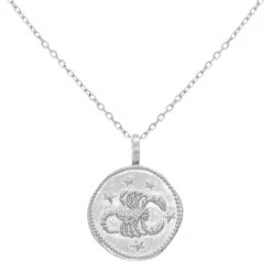 Collier Signe Astro Scorpion (argent)
