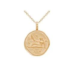 Collier Signe Astro Vierge (plaqué Or) -Jollia Soldes Magasin collier signe astro vierge or