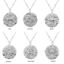 Collier Signe Astro Au Choix (argenté) 8 Collier Signe Astro Au Choix (argenté) -Jollia Soldes Magasin collier signe astrologique argente 2