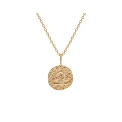 Collier Signe Astrologique Balance (plaqué Or)