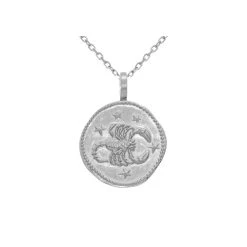 Collier Signe Astro Scorpion (argent) -Jollia Soldes Magasin collier signe astrologique scorpion argent 4
