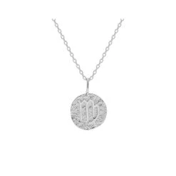 Collier Signe Astrologique Vierge (argent)