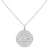 Collier Signe Astro Vierge (argent) -Jollia Soldes Magasin collier signe astrologique vierge argent 1