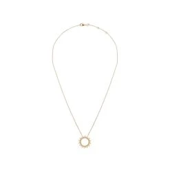 Colliers Soleil Et Billes (plaqué Or) -Jollia Soldes Magasin collier soleil or
