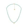 Collier Multirang Starmania (turquoise) -Jollia Soldes Magasin collier starmania turquoise