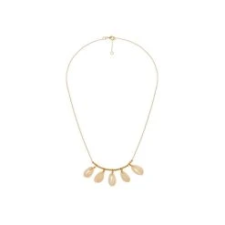 Collier Multiples Coquillages (plaqué Or) -Jollia Soldes Magasin collier vrai coquillage or