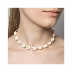 Collier Coquillages Surfeur (plaqué Or) -Jollia Soldes Magasin colliers coquillages nacre byjollia