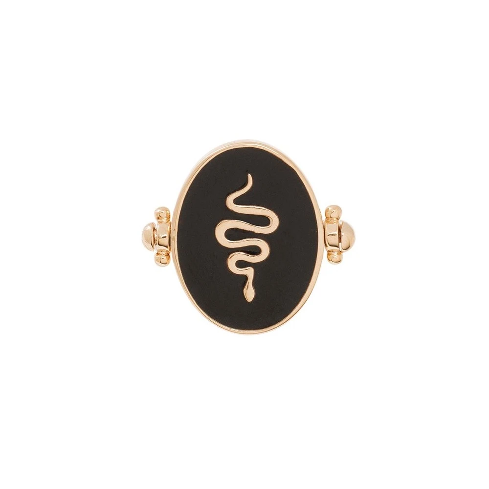 Bague Serpent Réversible (plaqué Or) 7 Bague Serpent Réversible (plaqué Or) – Image 5