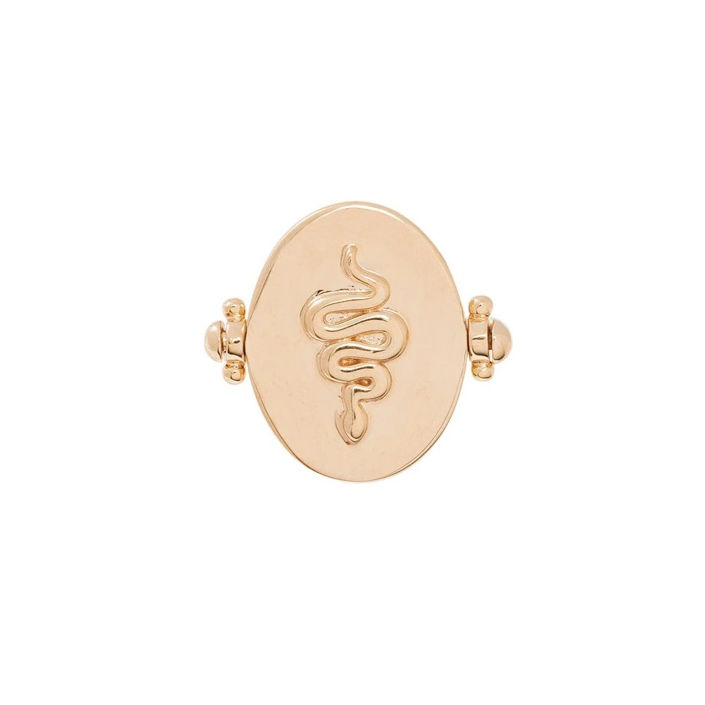 Bague Serpent Réversible (plaqué Or) 5 Bague Serpent Réversible (plaqué Or) – Image 3