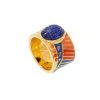 Bague Ethnique Lapis (bleu) -Jollia Soldes Magasin jollia 19944